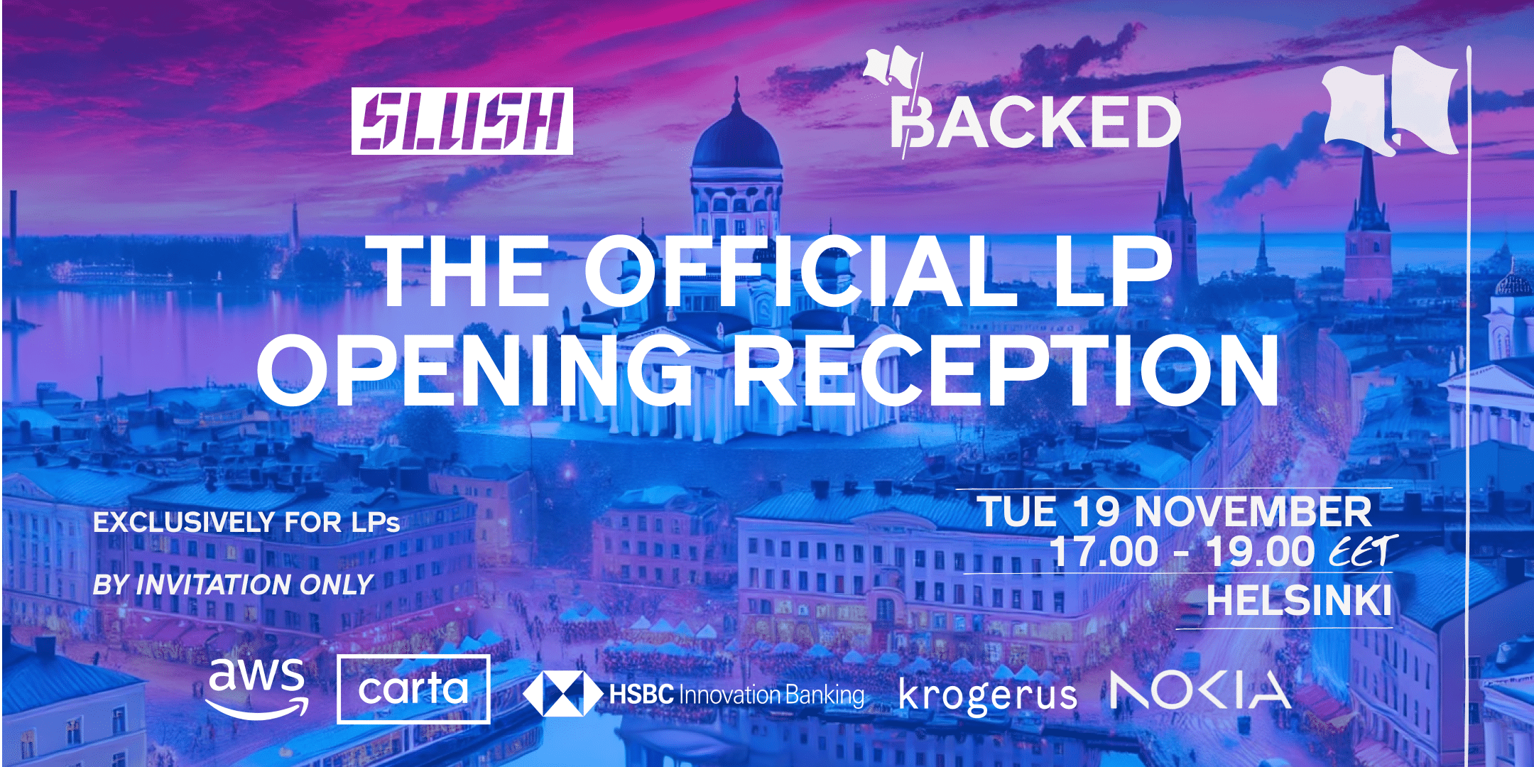 Slush LP Reception 2024